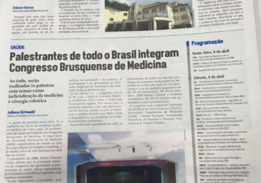 Palestrantes de todo o Brasil integram Congresso Brusquense de Medicina